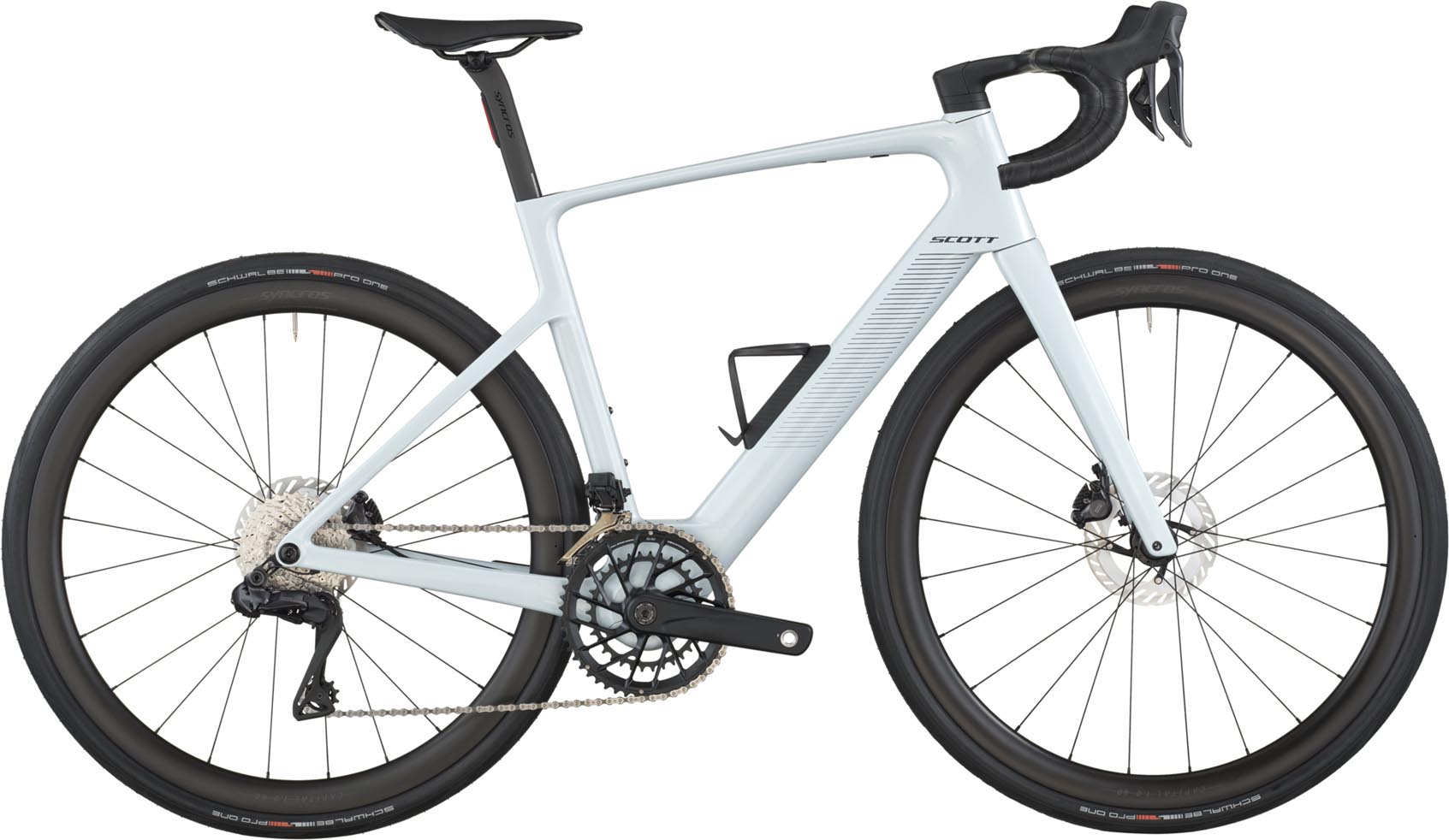 Scott Fastlane 10 cumulus white 2026 - Vélo de course électrique