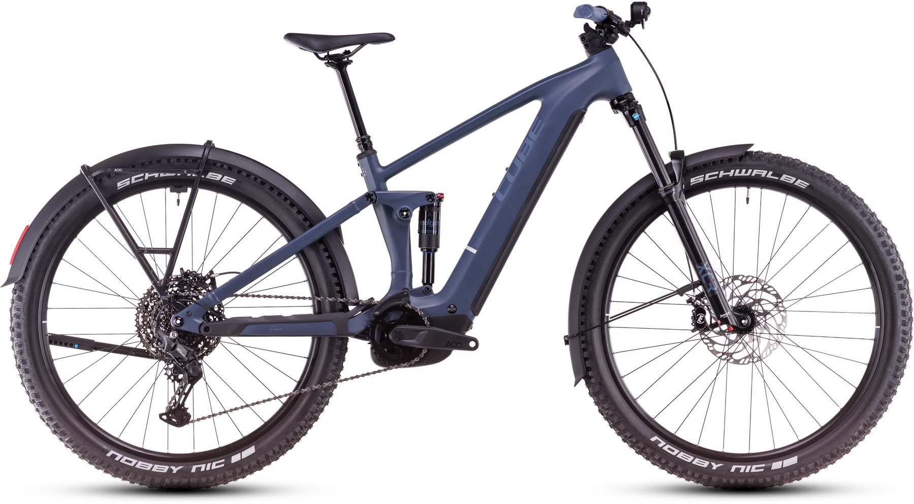 Cube Stereo Hybrid ONE44 Pro Allroad 800 inkgrey n black 2025 - VTT tout suspendu électrique