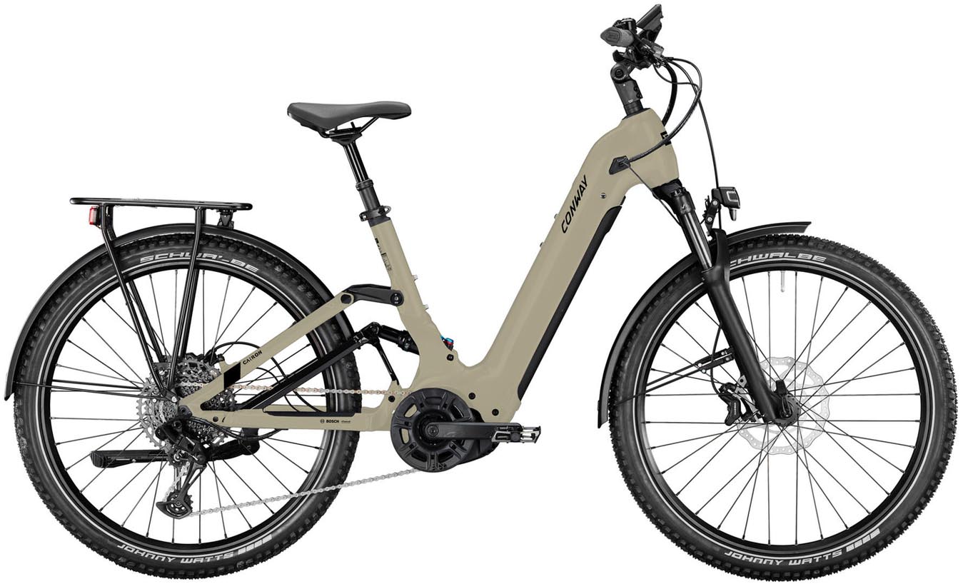 Conway Cairon SUV FS 4.0 625Wh desert matt 2025 - VTT tout suspendu électrique col de cygne