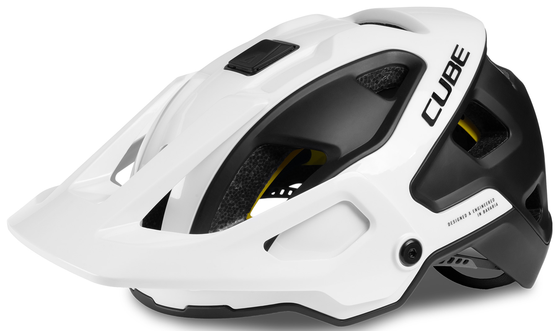 Cube Casque STROVER blanc et noir