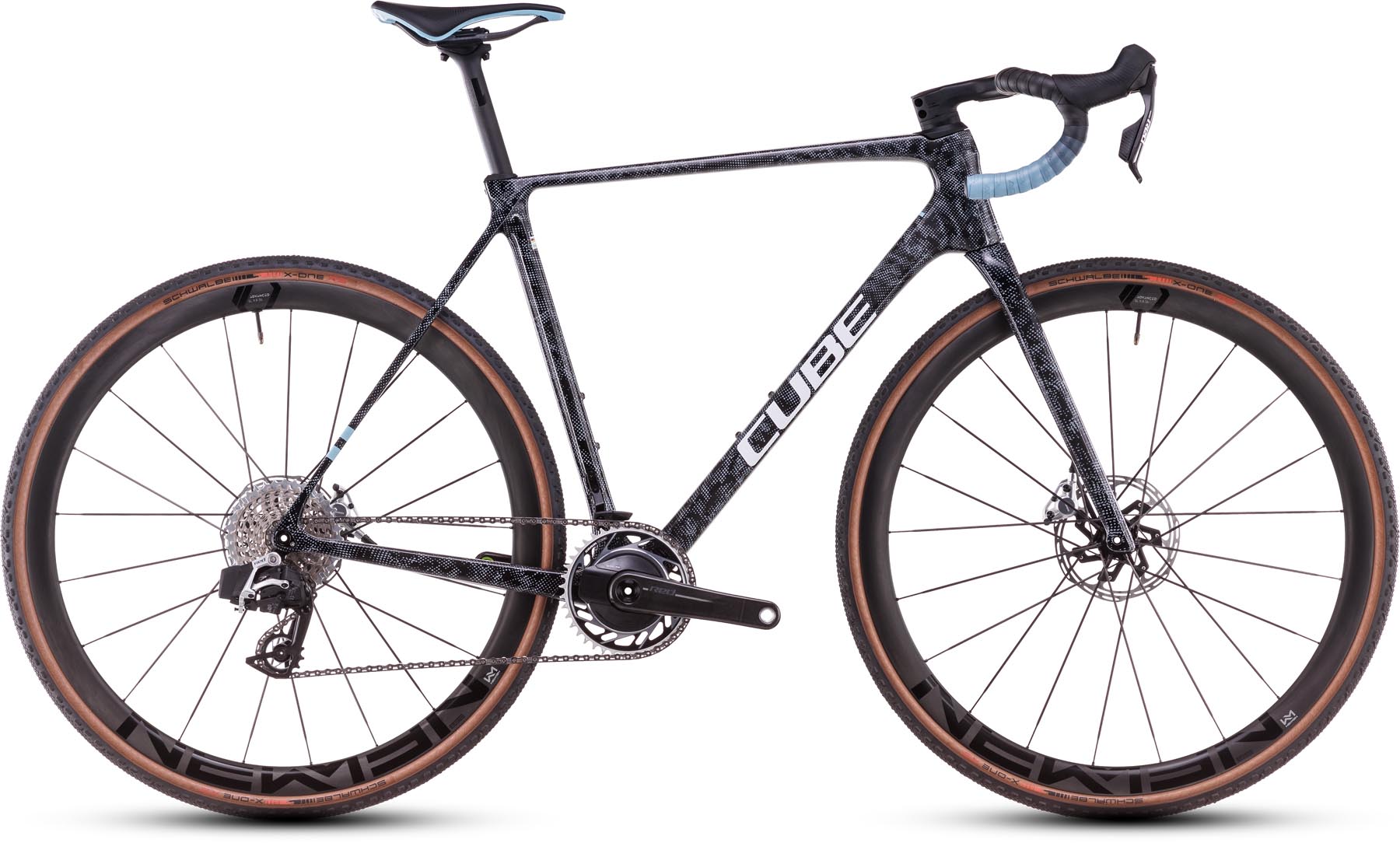 Cube Cross Race C:68X SLT matrixblack n blue 2025 - Vélo de cyclo-cross