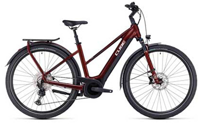 Cliquez ici pour découvrir les vélos électriques Cube avec cadre trapèze.