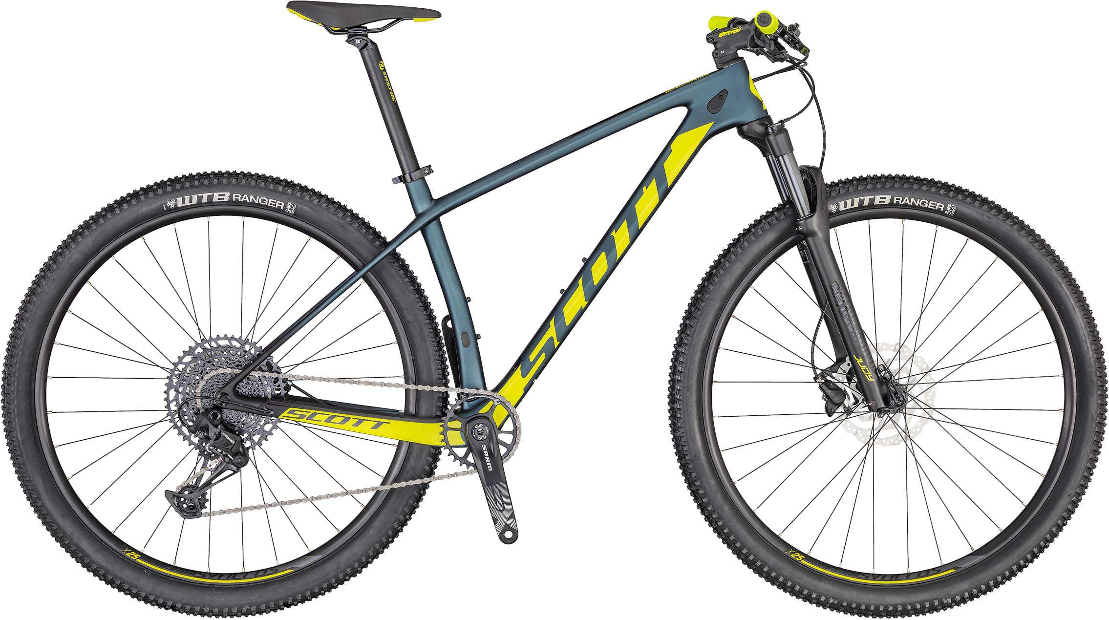 scott mountain bike green