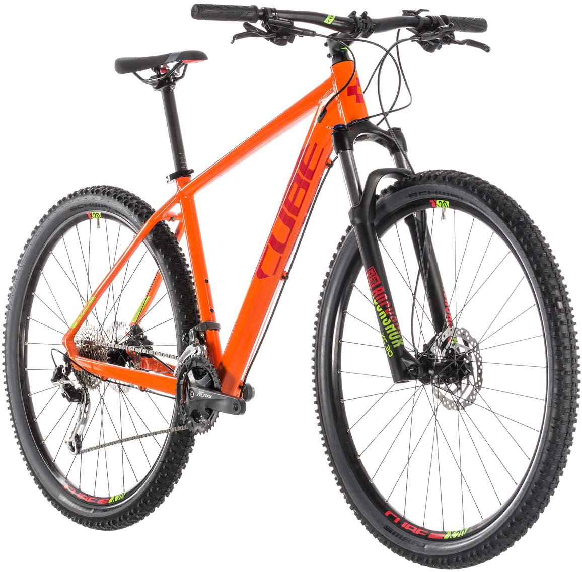 cube mountain bike 29 inch wheels